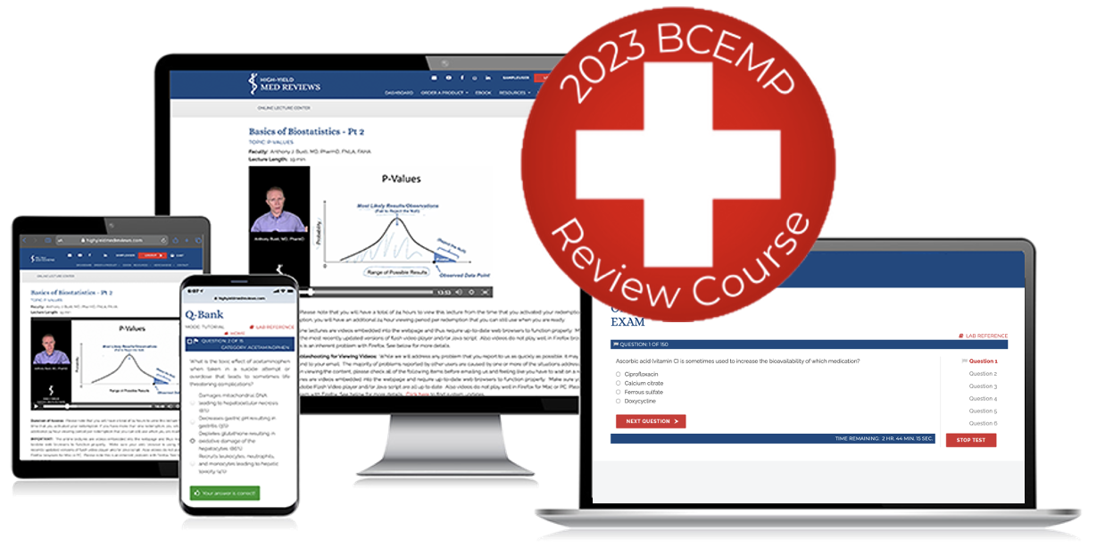 BCEMP Review Course Emergency Medicine Pharmacist